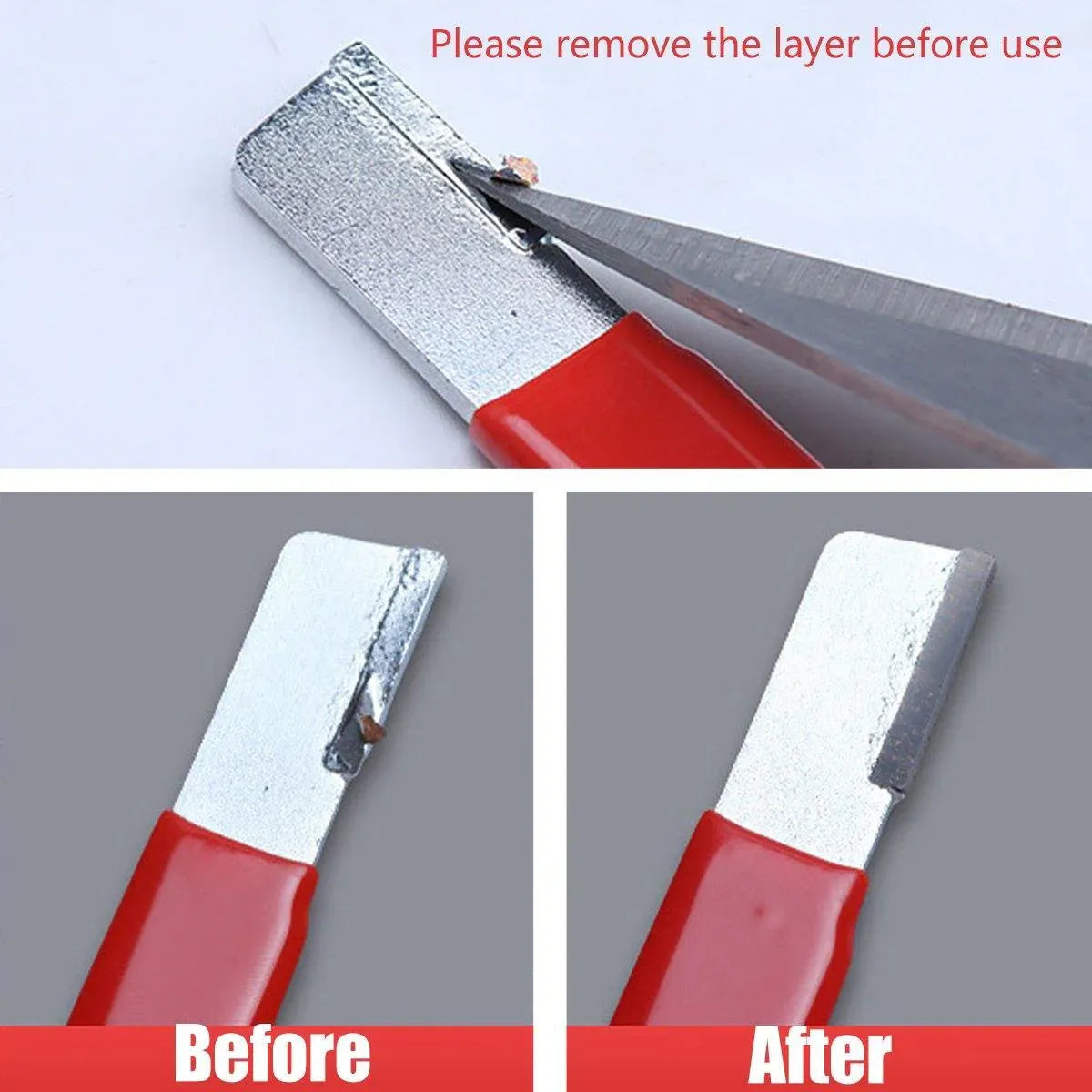 5pcs Handheld Tool Knife Sharpener Quick Pocket Blade Carbide Sharpener Red