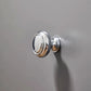 Pure Copper Wardrobe Handle Bright Silver Round Ball Egg Shaped Drawer Pull - Round