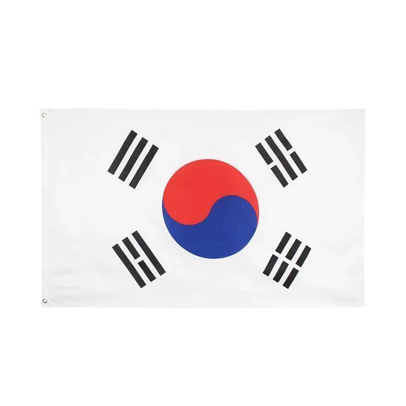Large South Korea Flag Heavy Duty Outdoor Korean 90 X 150 CM - 3ft x 5ft