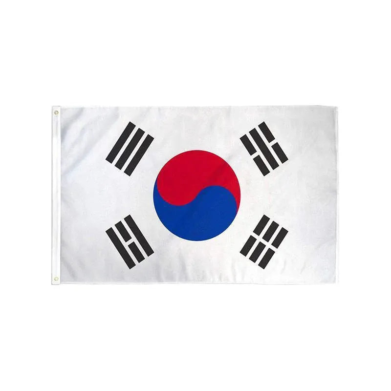 Large South Korea Flag Heavy Duty Outdoor Korean 90 X 150 CM - 3ft x 5ft