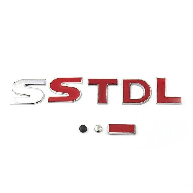 A-Z Alphabet Letters Car Sticker Self Adhesive Auto Badge Emblem 3D Chrome Good - P