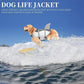 Pet Life Jacket Dog Swim Vest Outdoor Water Gear for Summer Swimming Activities - Pink S