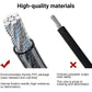 Universal Steering Wheel Lock with 3 Key Seat Car Belt Lock Anti-Theft Device - Black
