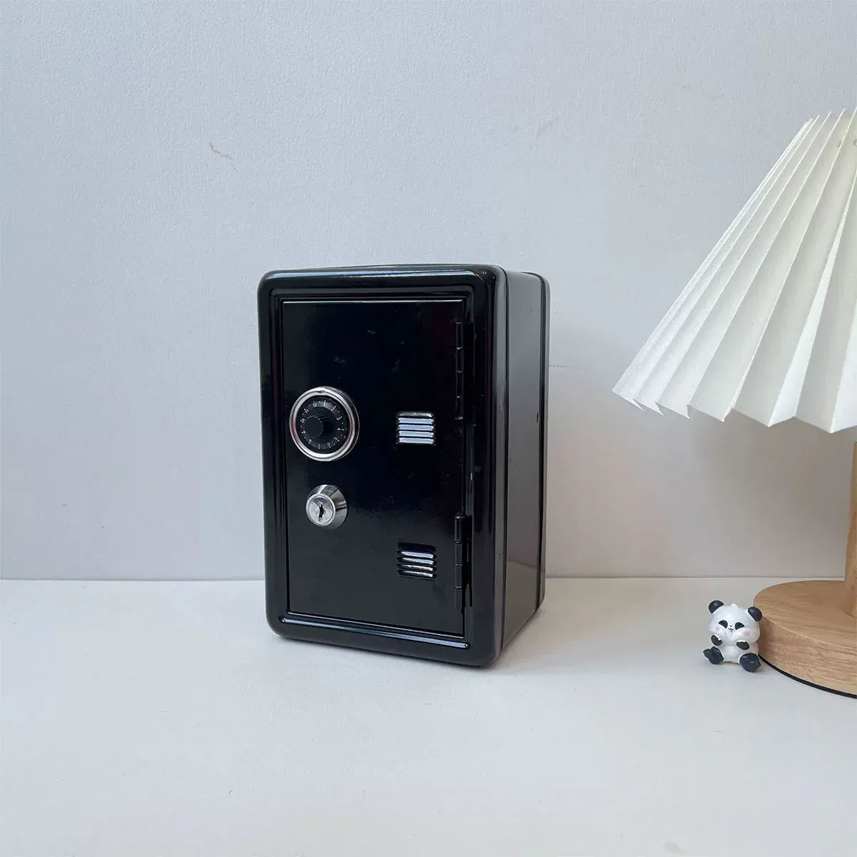 Piggy Bank Safe Cash Register Box Small Household Money Storage Safe