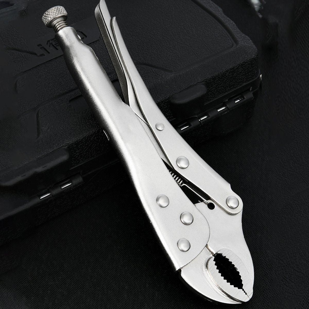 Multi-functional C-type Pliers Strong Manual Grip Round Mouth Clamping Tool - 4inch
