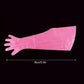 50pcs Clear Long Arm Glove Plastic Farm Glove Disposable Vet Glove Midwifery