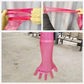 50pcs Clear Long Arm Glove Plastic Farm Glove Disposable Vet Glove Midwifery