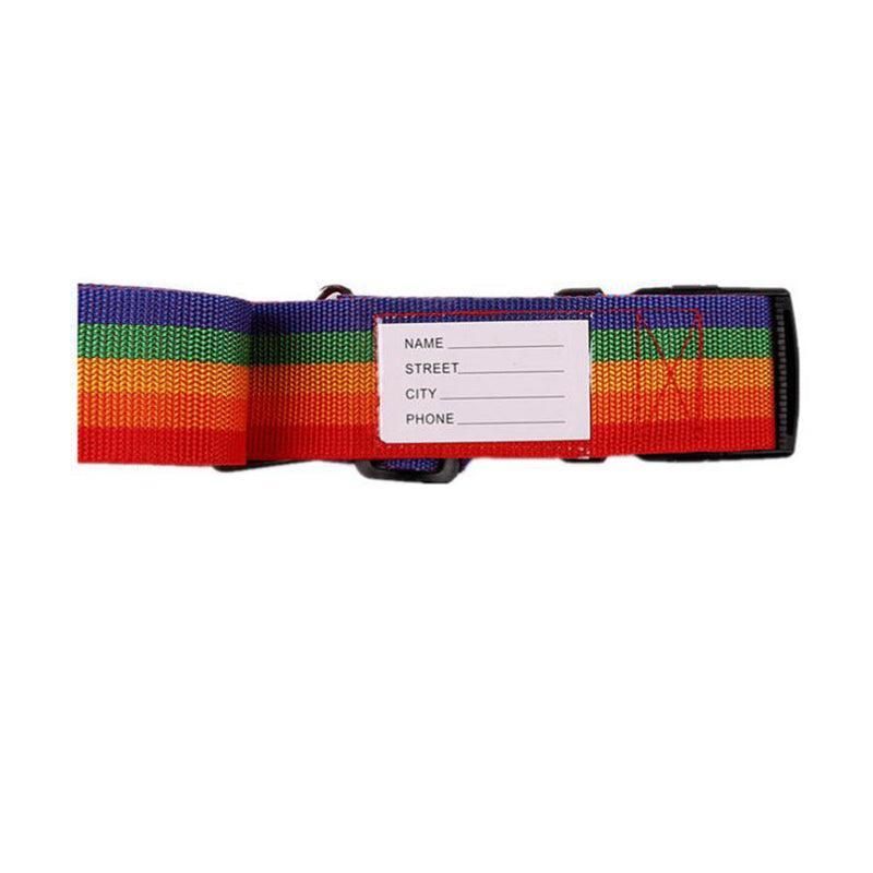Luggage Strap Code Password Travel Suitcase Secure Lock Safe Nylon Packing Belt - Red+Grey