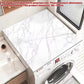 Washing Machine Water Absorbent Mat Quick Dry Dust Proof for Laundry Room Use - Colourful Print