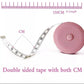 Retractable Tailor Tape Measure 150cm Soft Body Measuring Sewing Ruler - Pink