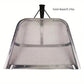 Stainless Steel Soil Sifter Drain Shovel Gardening Mesh Screen Filter Durable - 60MM