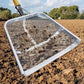Stainless Steel Soil Sifter Drain Shovel Gardening Mesh Screen Filter Durable - 60MM