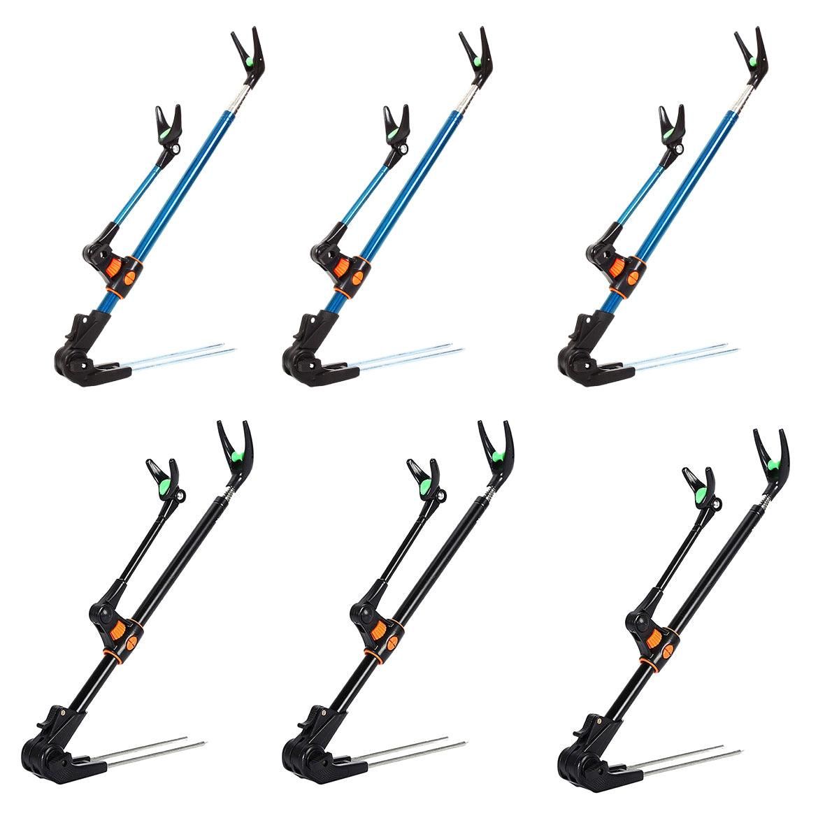 Bracket Fishing Rod Holder Multi Functional Rod Stand for Fishing and Outdoors - Blue-170cm