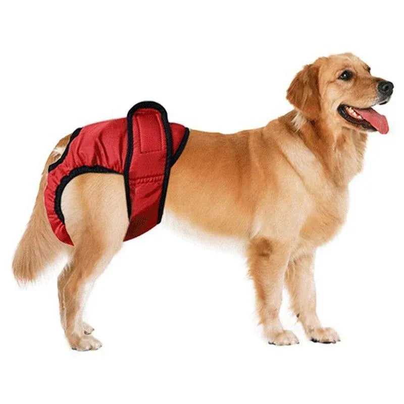 Washable Female Pet Dog Cat Nappy Diaper Physiological Pants Panties Underwear Camouflage - XXL