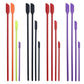 4X Silicone Mini Spatula Jar Scraper Scoop Tip Long Spatula Cosmetic Bottle B8A3 - Red