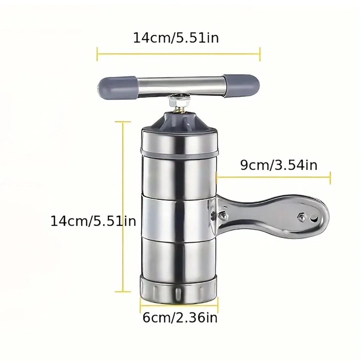 Kitchen Manual Noodle Press Noodle Machine Household Pasta Maker Dough Roller