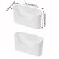 2PCS Wall Mounted Storage Rack Kitchen Bathroom Cabinet Door Sundries Holder