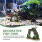 Fish Tank Landscape Archway Door Plate Decoration Fish Shrimp Shelter Aquarium