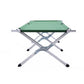 Portable Lightweight Folding Aluminum Camping Bed Ultra Light Outdoor Camp Bed - Green