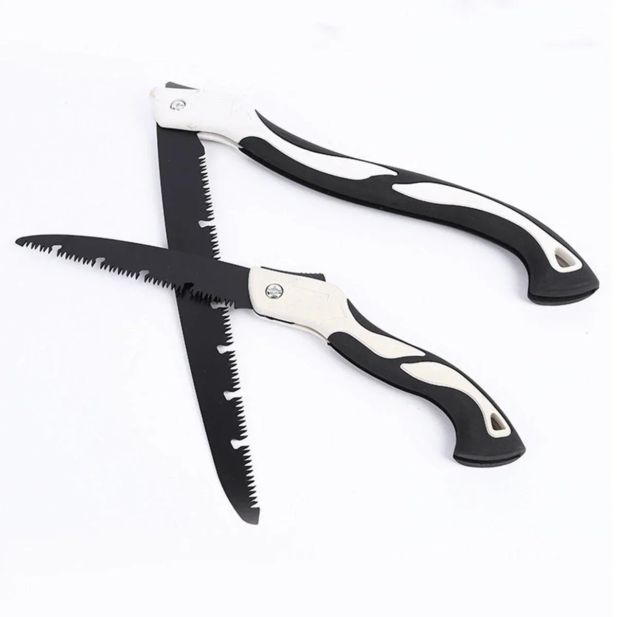 Folding Outdoor Hand Saw Portable Quick Cutting Pruning Garden Tree Logging Tool - 210mm