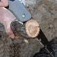 Folding Outdoor Hand Saw Portable Quick Cutting Pruning Garden Tree Logging Tool - 250mm