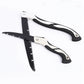 Folding Outdoor Hand Saw Portable Quick Cutting Pruning Garden Tree Logging Tool - 250mm