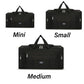 Large Capacity Waterproof Travel Luggage Bag Lightweight Foldable Handbag - Mini-Blue