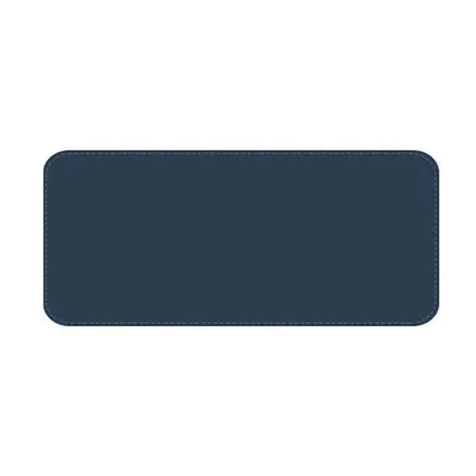 Large Leather Gaming Mouse Pad Waterproof Desk Keyboard Mat 120 x 60cm - Dark Blue