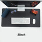 Large Leather Gaming Mouse Pad Waterproof Desk Keyboard Mat 120 x 60cm - Dark Blue