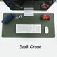 Large Leather Gaming Mouse Pad Waterproof Desk Keyboard Mat 120 x 60cm - Dark Blue