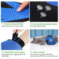 Pet Dog Cat Massage Hair Removal Grooming Comb Touch Cleaning Brush Magic Glove - Green Right Hand