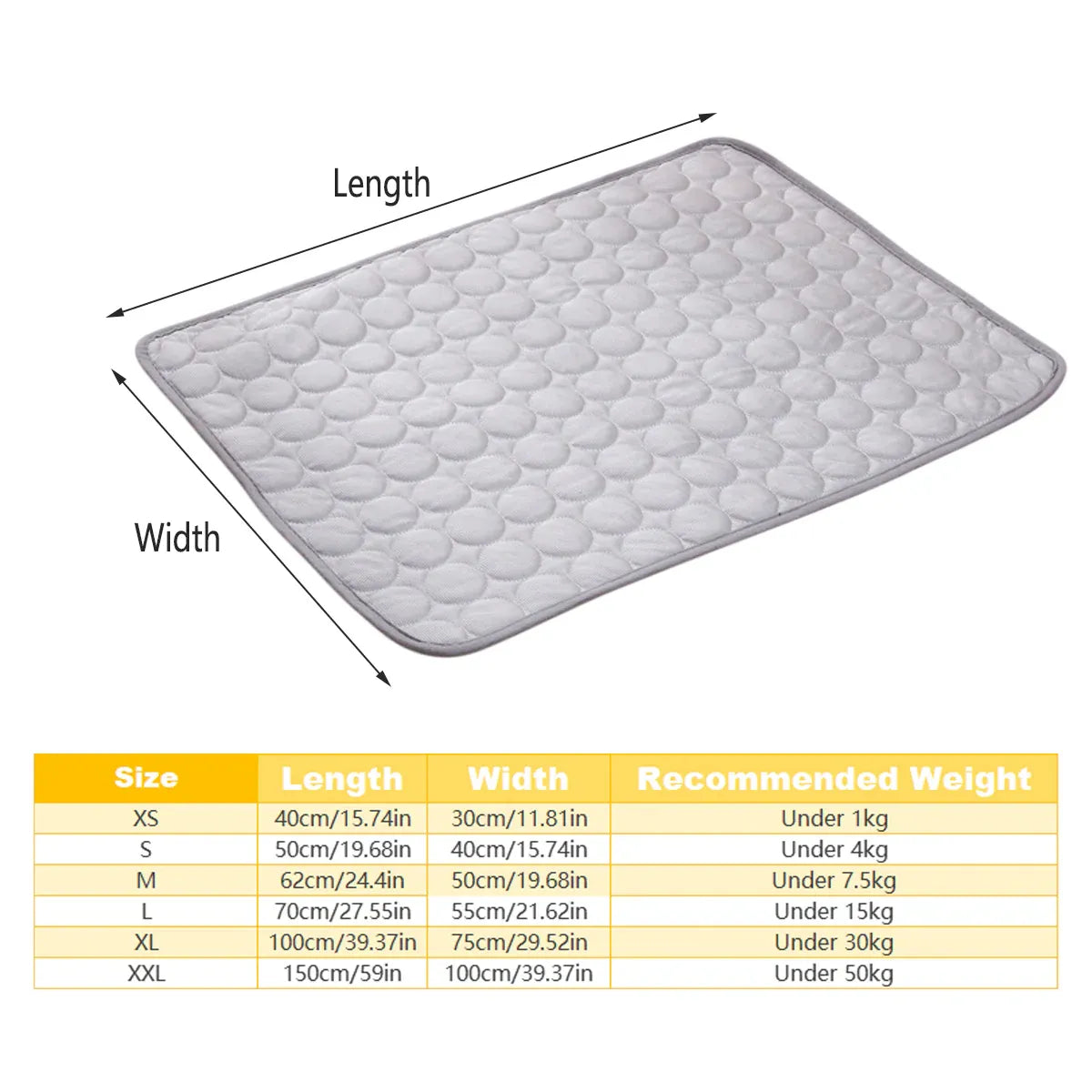 Pet  Sleeping Mat Summer Spring Mat for Dog and Cat Indoor Use - S