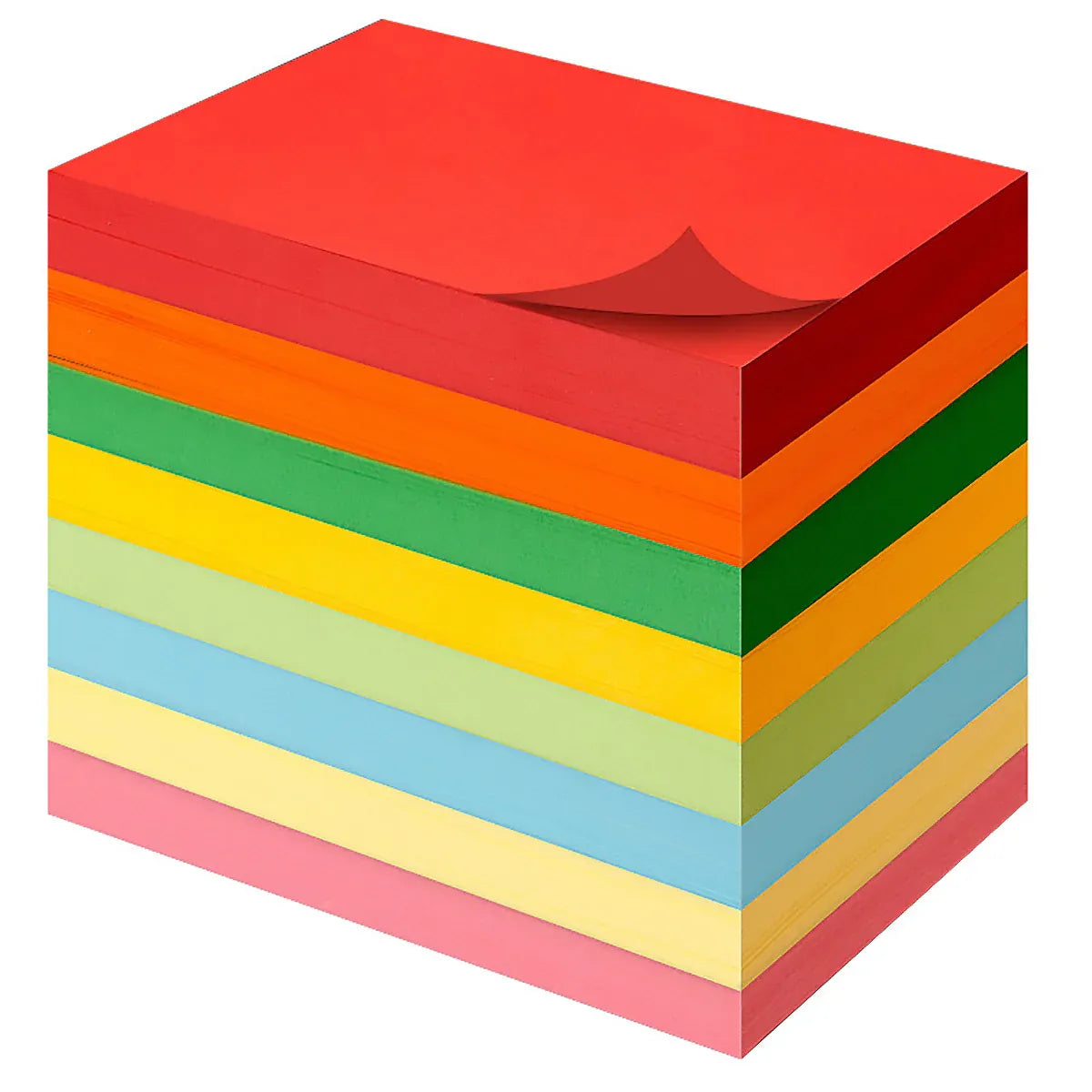 A4 Coloured Paper 70/80GSM Multi Colours for Craft Scrapbook School Project - 25-Colour