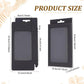 50PCS Gift Packaging Boxes Durable Clear Window for Gift Packaging Presentation - Kraft