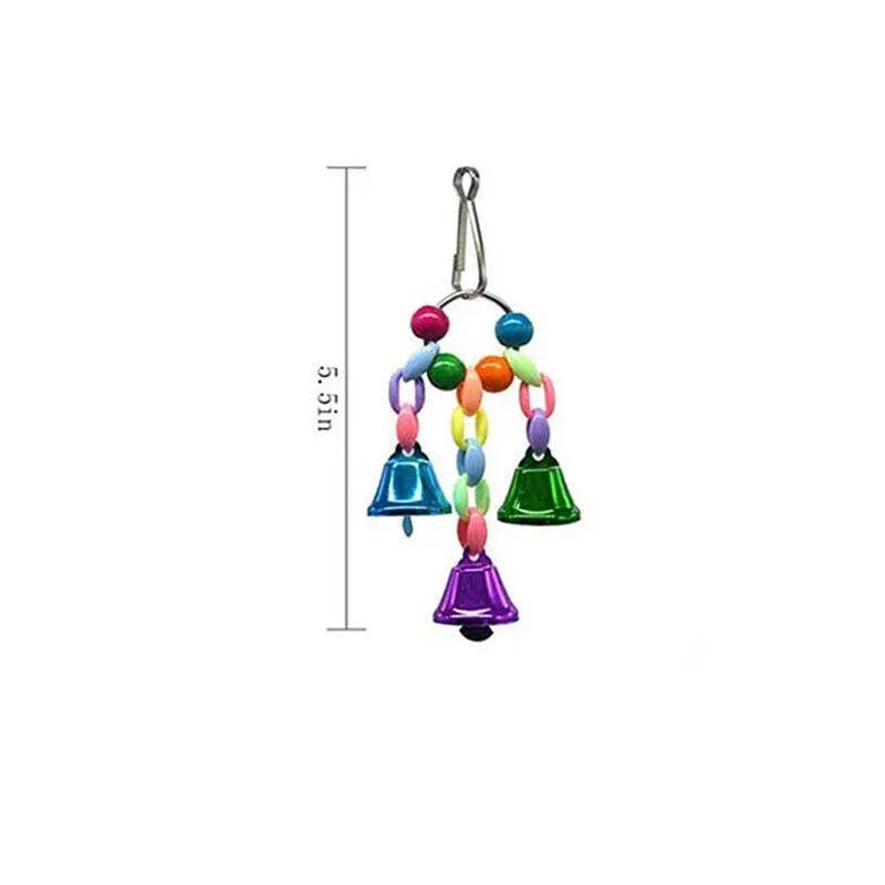 Parrot Toys Set Swing Ladder Chew Budgies Cages Parrottoys