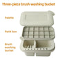 3 in 1 Multi Functional Pen Wash Bucket Portable Shabu Cleaning Tool Set