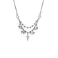 Stylish Star Tassel Geometric Necklace Chain Fashion Jewelry for Women and Girls