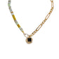 Fashion Natural Stone Necklace Retro Clavicle Chain Simple Jewelry Women