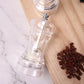 Transparent Manual Spice Grinder Bottle Multi Purpose Seasoning Dispenser - 6inch