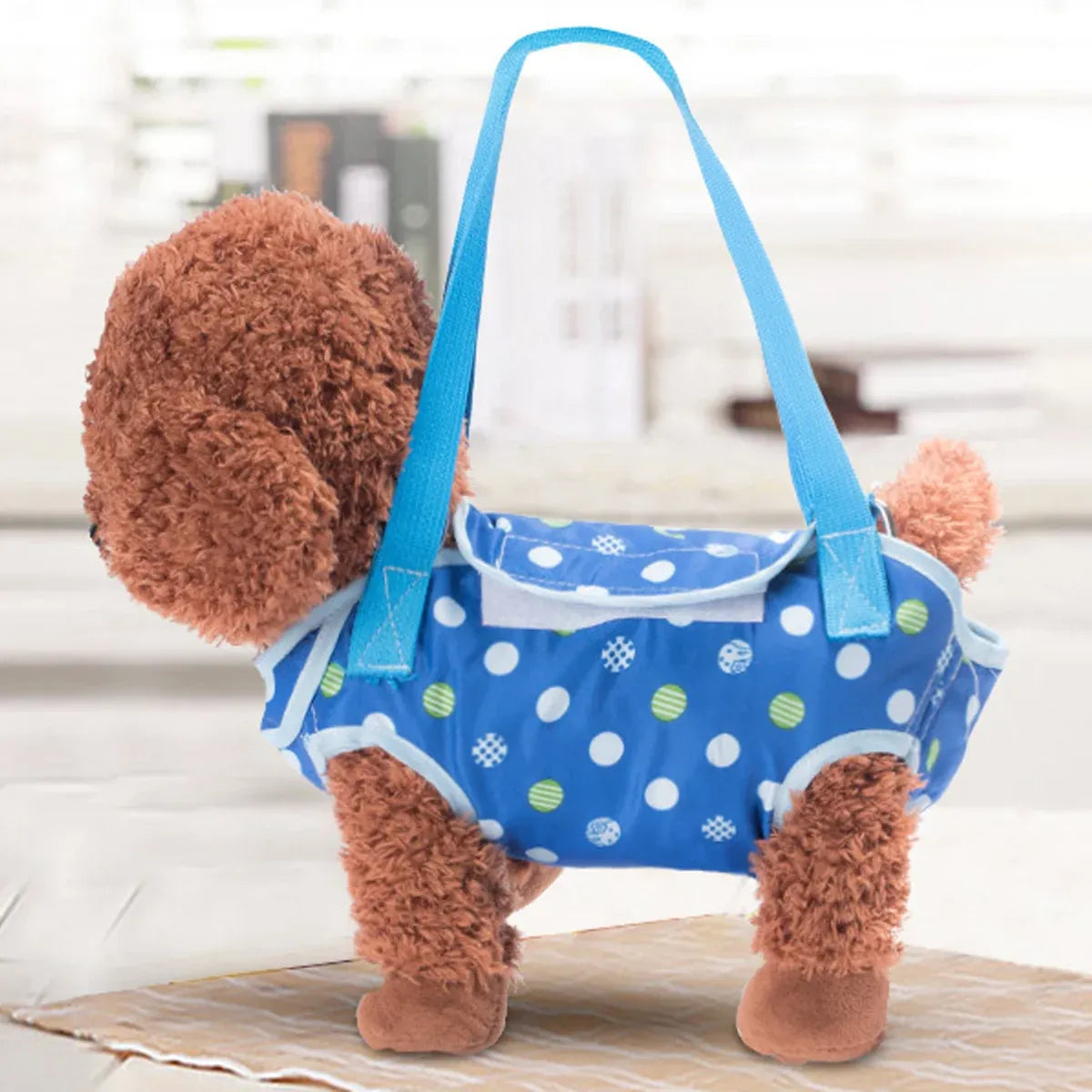 Pet Portable Travel Backpack Dog Four-Legged Carrier Crossbody Bag Durable - S