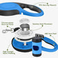 Durable Pet Leash for Small Dogs Adjustable Dog Leash Comfortable Pet Harness - White-3M