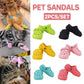 2pcs Shoe Charms Accessories for Shoes Bags Clothing Pet Shoes Decorative Set - Watermelon Pink