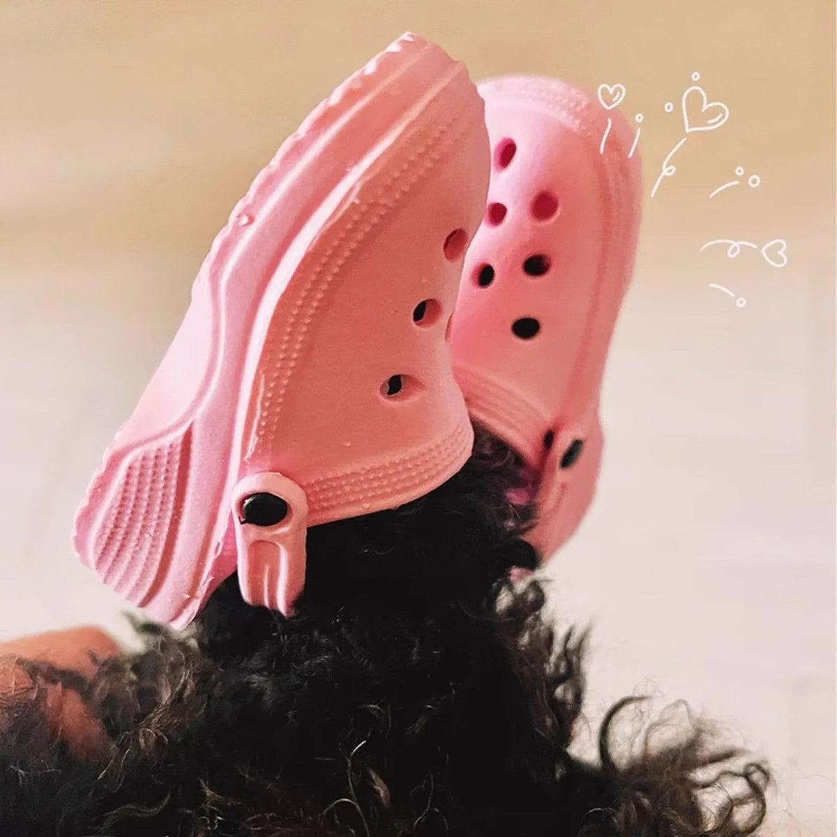 2pcs Shoe Charms Accessories for Shoes Bags Clothing Pet Shoes Decorative Set - Watermelon Pink