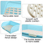 Large Rabbit Litter Box Drawer Corner Toilet for Chinchillas Hamsters Small Pets - Pink