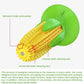 Dog Corn Chew Toy with Suction Base for Teeth Cleaning and Molar Training