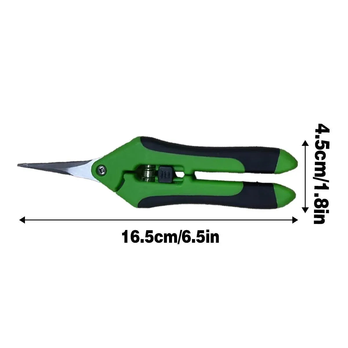 2Pcs Pruning Shears Plant Scissors Trim Trees Snips Branch Garden Secateurs Tool