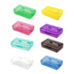 Large Capacity Transparent Plastic Pencil Case Multifunctional Student Art Box - Green