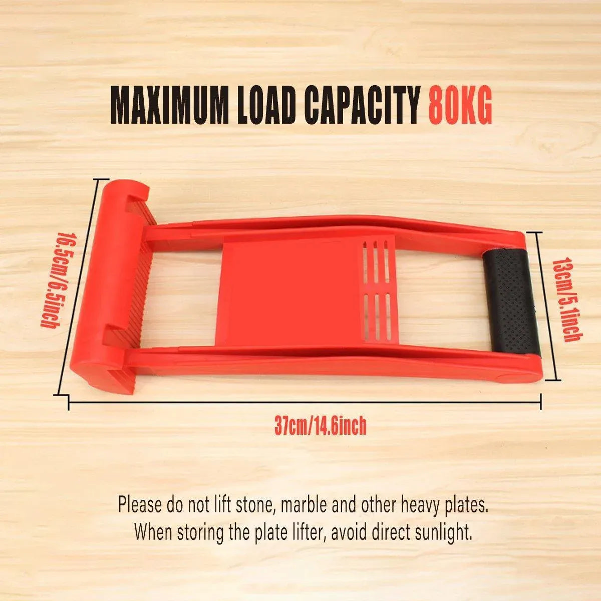 Heavy Duty Panel Carrier Drywall Sheet Lifter Board Plywood Holder Lifting Tool