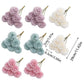 12pcs Artificial Dandelion Fake Flower Simulation Arrangement Desktop Decoration - Pink