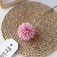 12pcs Artificial Dandelion Fake Flower Simulation Arrangement Desktop Decoration - White